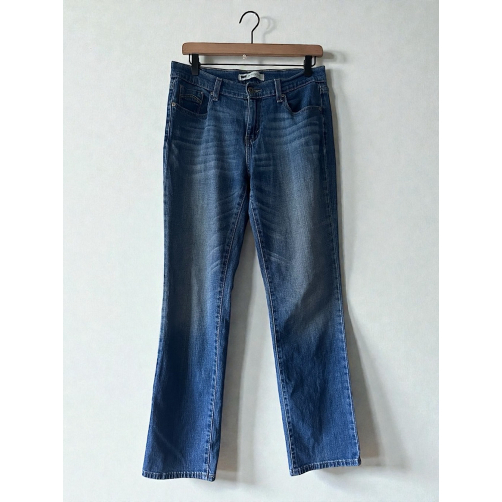 Levi’s 505 Straight Leg Jeans Medium Wash W28 L32 Casual Denim